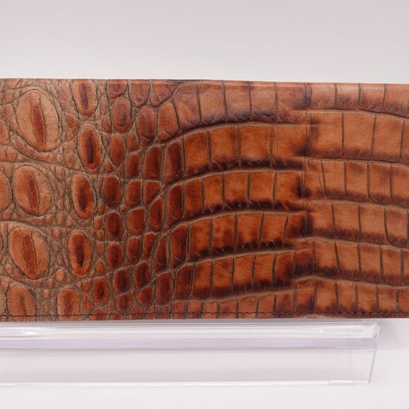 2 Brahmin Wallets One Small Kisslock and One Long Bi-Fold Wallet - Picture 12 of 14